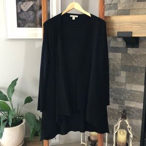 Black cardigan